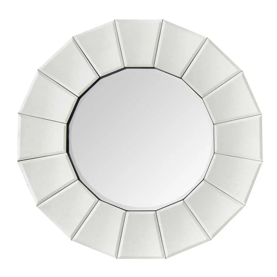 Polygon Designspiegel in Silber - Ymer^Wohnen Best