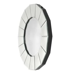 Polygon Designspiegel in Silber - Ymer^Wohnen Best