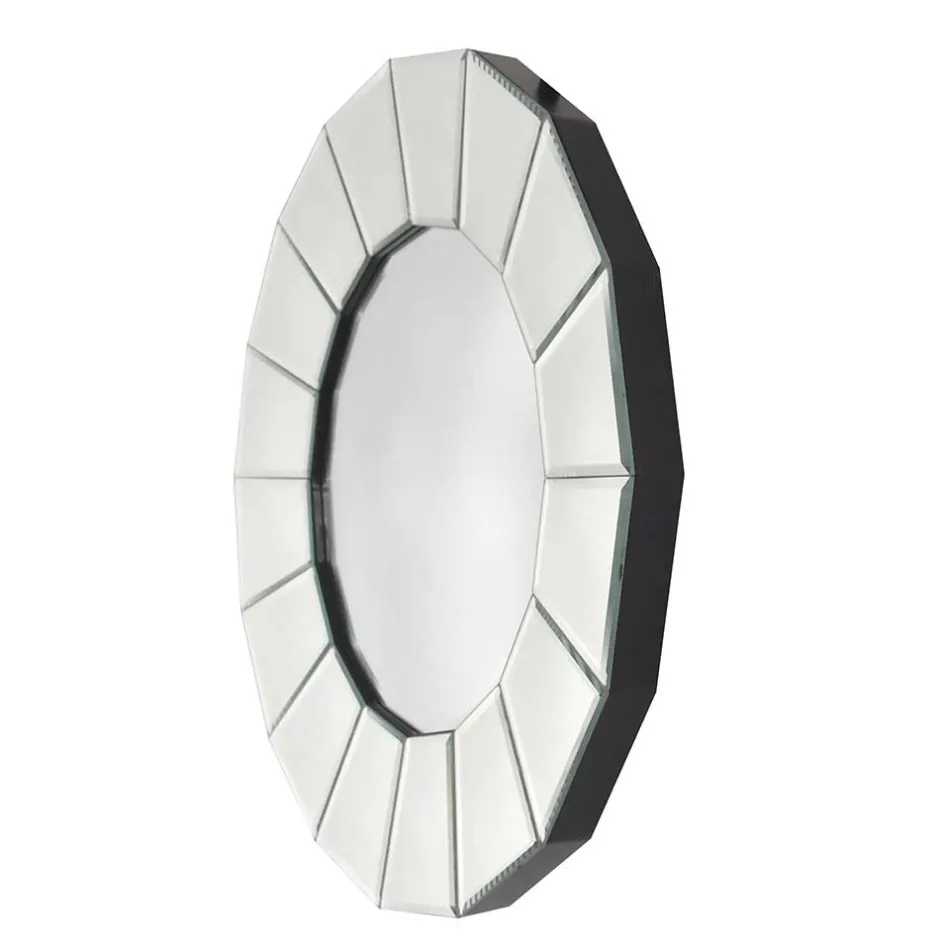 Polygon Designspiegel in Silber - Ymer^Wohnen Best