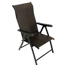 Polyrattan Gartenstühle in Schwarz-Braun - Lucasz (2er Set)^Wohnen Sale