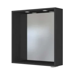 Wohnen Praktischer Badezimmer Spiegel in Grau - Estregos