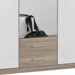 Praktischer Kleiderschrank in 135 cm Breite - Grands^Wohnen Best