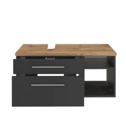 Praktischer Unterbeckenschrank mit Regal - Estregos^Wohnen New