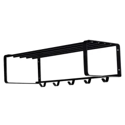 Wohnen Praktisches Garderoben Set aus Stahl - Satroni (zweiteilig)