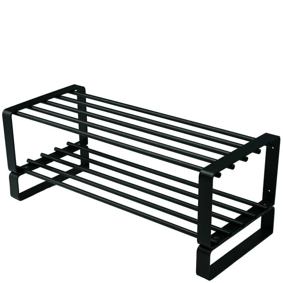 Wohnen Praktisches Garderoben Set aus Stahl - Satroni (zweiteilig)