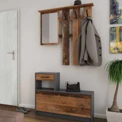 Preiswerte Flureinrichtung zweifarbig - Vinzent (zweiteilig)^Wohnen Clearance