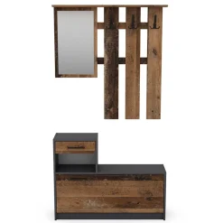 Preiswerte Flureinrichtung zweifarbig - Vinzent (zweiteilig)^Wohnen Clearance