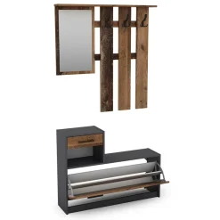 Preiswerte Flureinrichtung zweifarbig - Vinzent (zweiteilig)^Wohnen Clearance