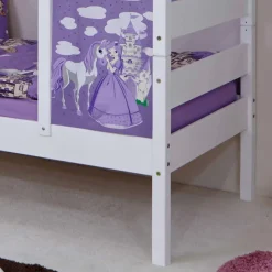 Kinder Wohnen Prinzessin-Kinderbett Adagio in Lila