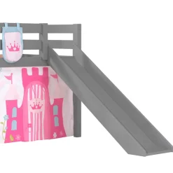 Kinder Wohnen Prinzessinnen Spielbett mit Rutsche - Agnesco