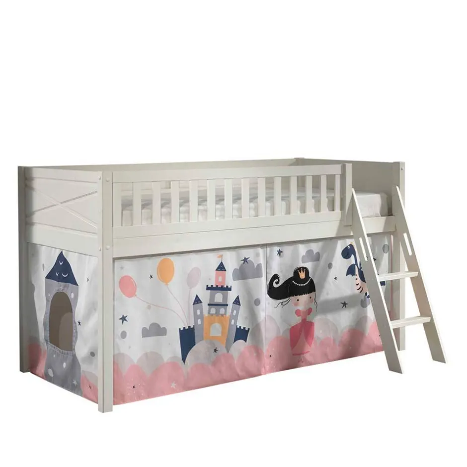 Kinder Wohnen Prinzessinnen-Hochbett für Kinder - Endrya