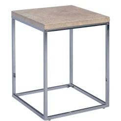 Quadratischer Beistelltisch Loft Style Conory mit Beton Dekor^Wohnen Online