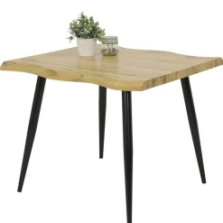 Quadratischer Esstisch mit Baumkanten NB - Ashela^Wohnen Sale