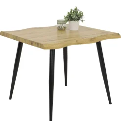 Quadratischer Esstisch mit Baumkanten NB - Ashela^Wohnen Sale