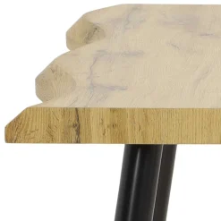 Quadratischer Esstisch mit Baumkanten NB - Ashela^Wohnen Sale