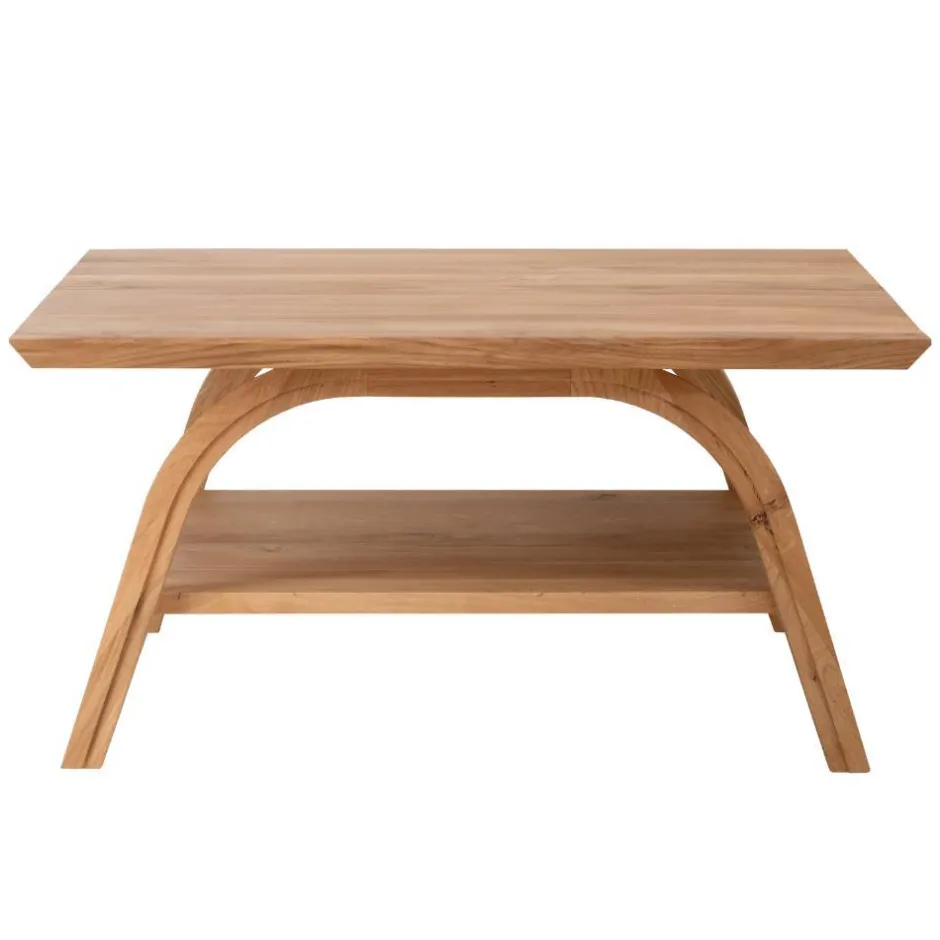 Quadratischer Wohnzimmertisch aus Wildeiche - Fredellia^Wohnen Online