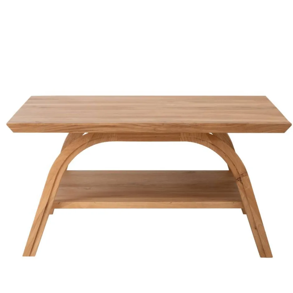 Quadratischer Wohnzimmertisch aus Wildeiche - Fredellia^Wohnen Online