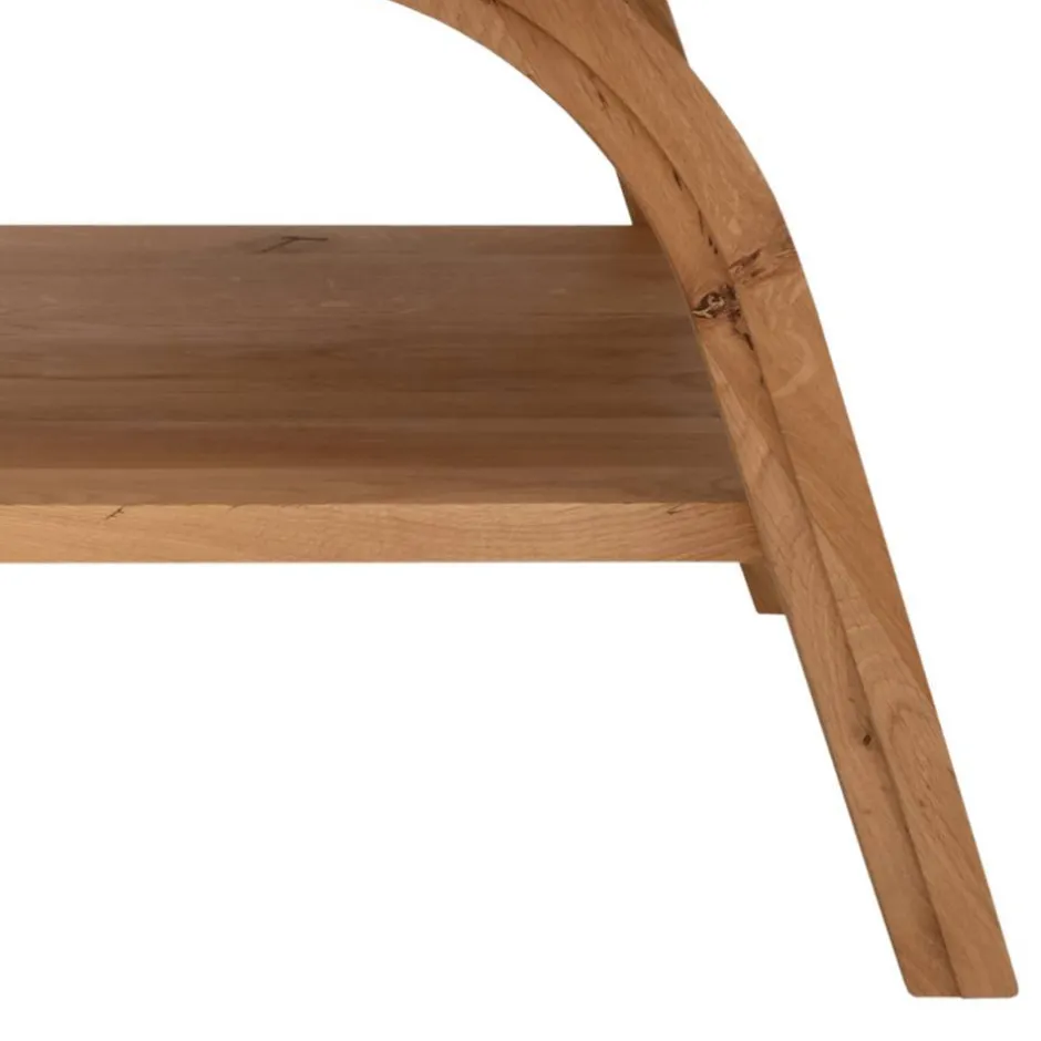 Quadratischer Wohnzimmertisch aus Wildeiche - Fredellia^Wohnen Online