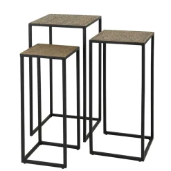 Quadratisches Blumensäulen Set - Christine (dreiteilig)^Wohnen