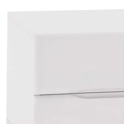 Wohnen Quadratsche Nachtkommode Flacono in Weiß