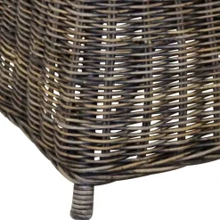 Wohnen Rattan Geflechtsessel im Landhausstil - Hamidy