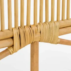 Wohnen Rattan Kopfteil in Natur für Bett - Lucelo