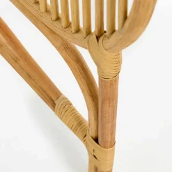 Wohnen Rattan Kopfteil in Natur für Bett - Lucelo