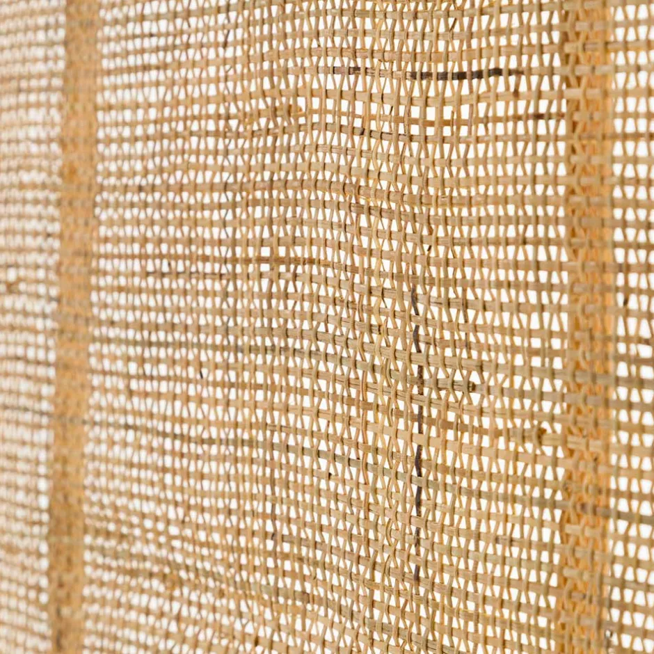 Wohnen Rattan Kopfteil in Natur für Bett - Lucelo