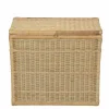 Wohnen Rattan Wäschetruhe Salzburg in Beige
