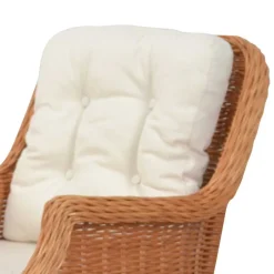 Rattanssessel Hawaii mit ausziehbarem Fußteil^Wohnen Discount