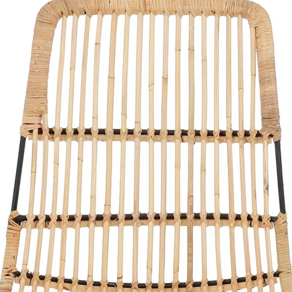 Rattanstuhl mit Geflecht Sitz - Lombardy (2er Set)^Wohnen Sale