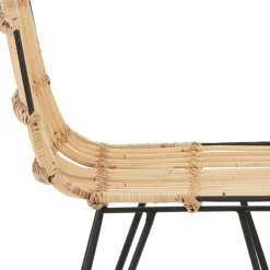 Rattanstuhl mit Geflecht Sitz - Lombardy (2er Set)^Wohnen Sale