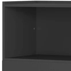 Wohnen Raumteiler Officeregal in Dunkelgrau - Tila