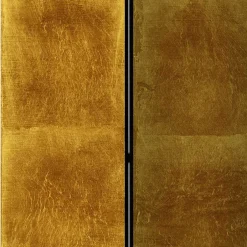 Raumtrenner Paravent in Goldfarben bedruckt - Nikolav^Wohnen Sale