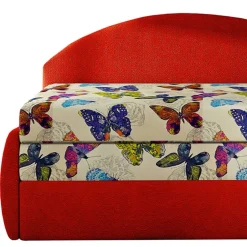 Recamiere mit bunten Schmetterlingen - Greyment^Wohnen Clearance