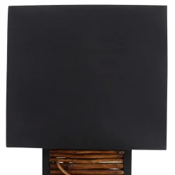 Rechteck Design Stehleuchte in Schwarz - Orthos^Wohnen Discount