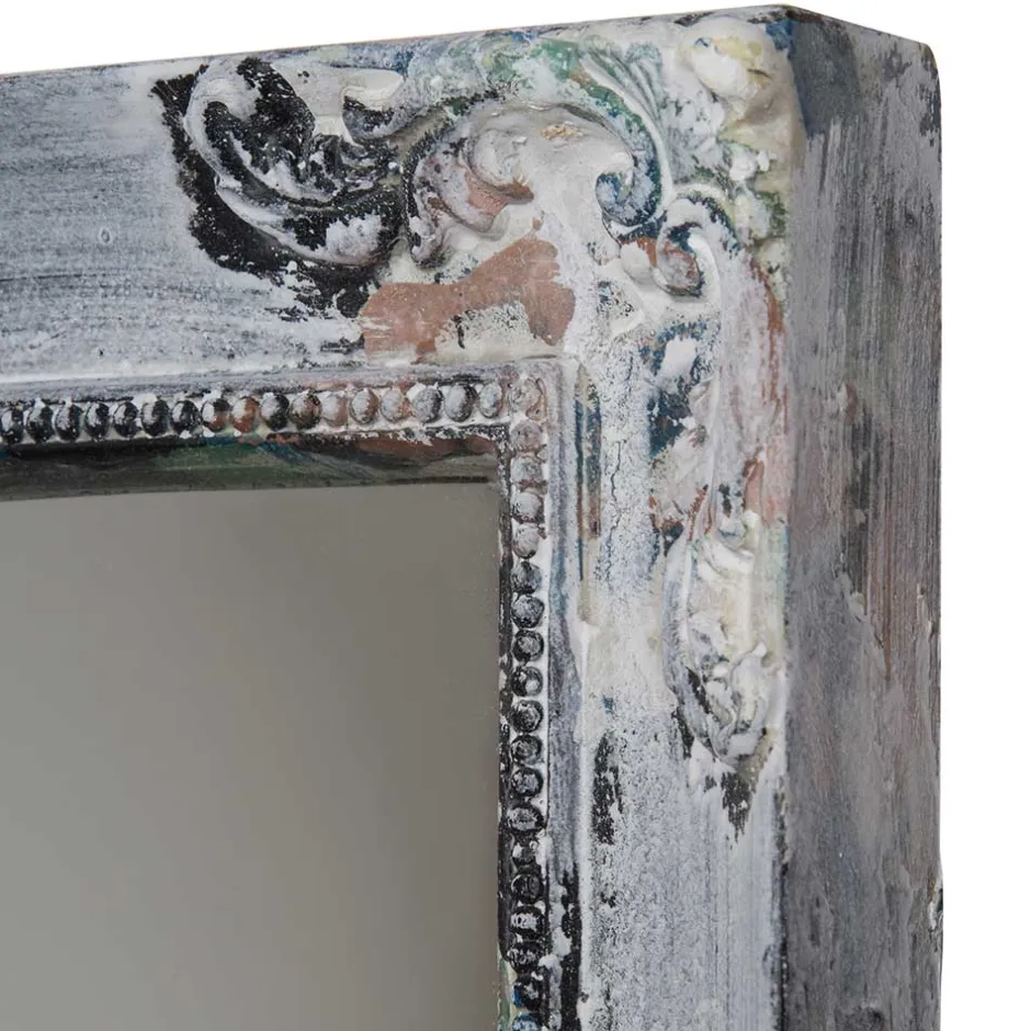 Wohnen Rechteck Spiegel im Shabby Chic Landhaus - Aluko