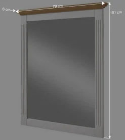 Rechteckiger Spiegel im Landhausstil - Oradea^Wohnen Sale