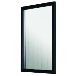 Wohnen Rechteckiger Spiegel mit Stahlrahmen - Glanco