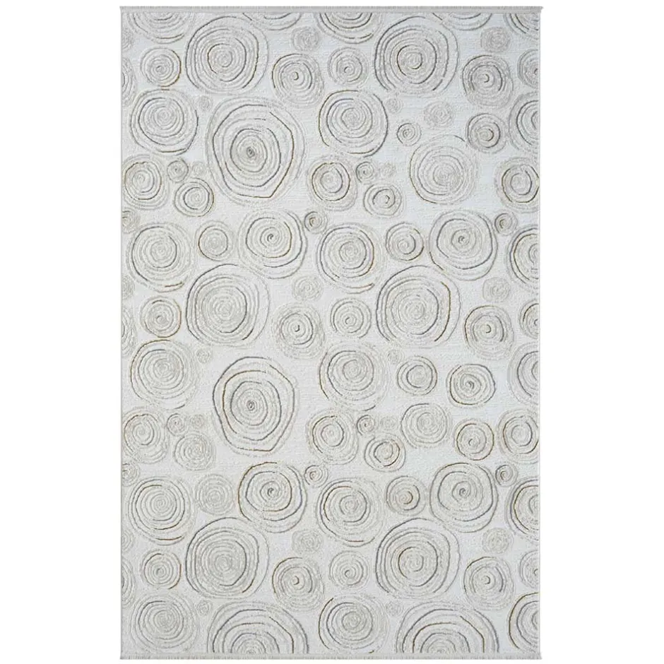 Wohnen Rechteckiger Teppich mit Spiral Muster - Pray