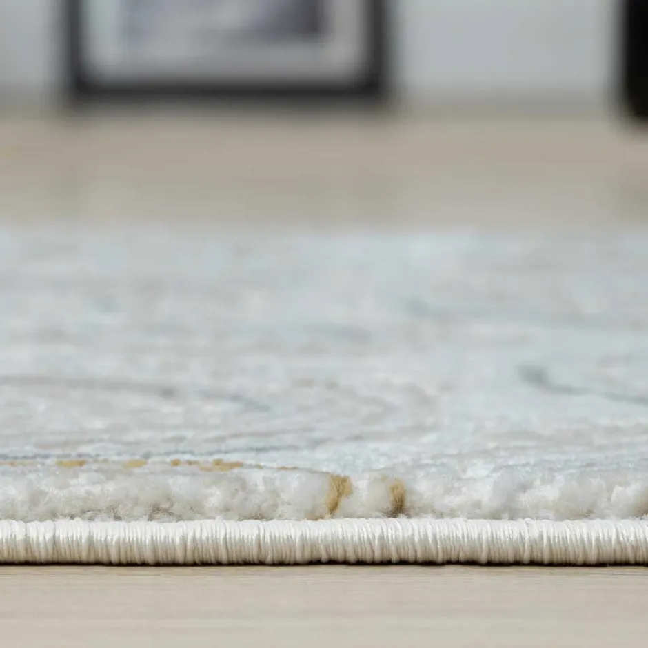 Wohnen Rechteckiger Teppich mit Spiral Muster - Pray