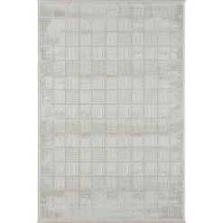 Wohnen Rechteckiger Teppich mit Kachelmuster - Pahat