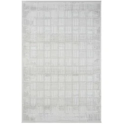 Wohnen Rechteckiger Teppich mit Kachelmuster - Pahat