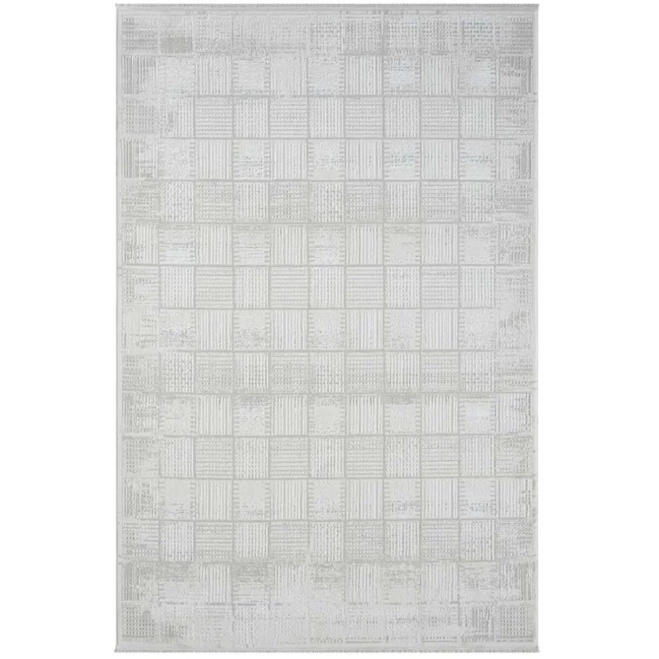 Wohnen Rechteckiger Teppich mit Kachelmuster - Pahat