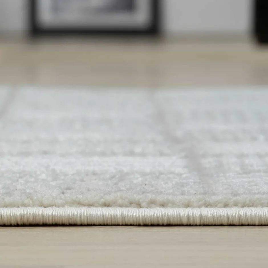 Wohnen Rechteckiger Teppich mit Kachelmuster - Pahat