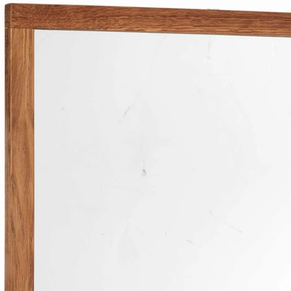 Rechteckiger Wand Spiegel in Eiche Optik - Helvana^Wohnen Discount