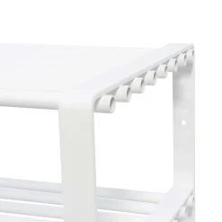 Wohnen Regal für Schuhe aus weißem Stahl - Torosma