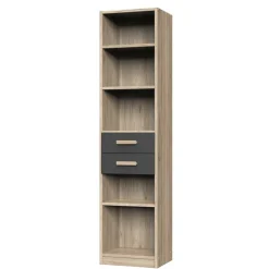 Regal mit fünf Fächern & zwei Schubladen - Jilamenda^Wohnen Clearance