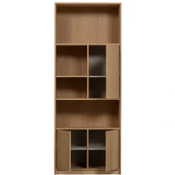 Regal mit vier Fächern und drei Türen - Ewana^Wohnen New