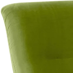 Wohnen Relax Sessel in Oliv Grün mit Nussbaum - Sofia